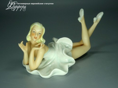 Купить фарфоровую статуэтку Schaubach Kunst Девушка Шалунья